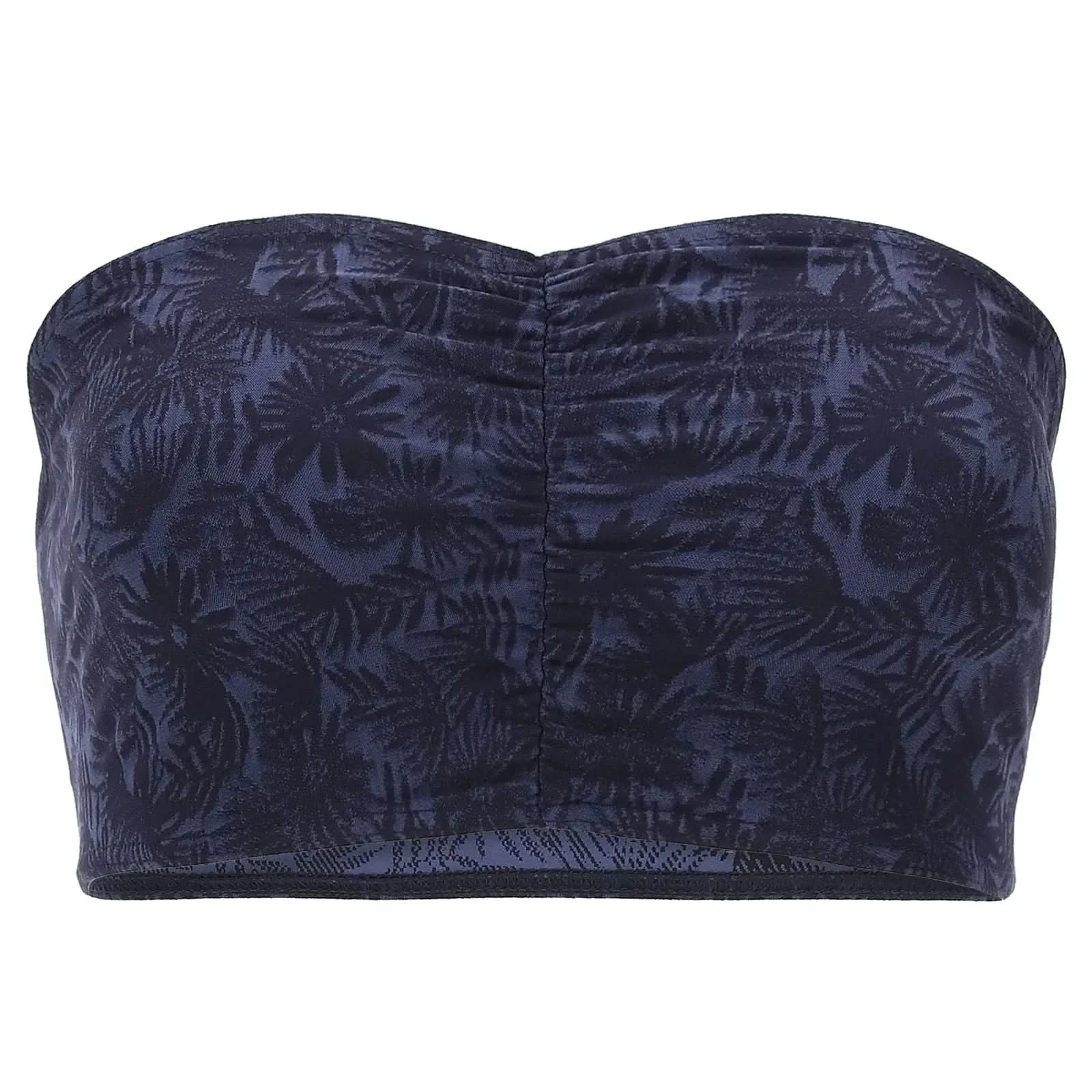 Bandeau Top - Blue Floral