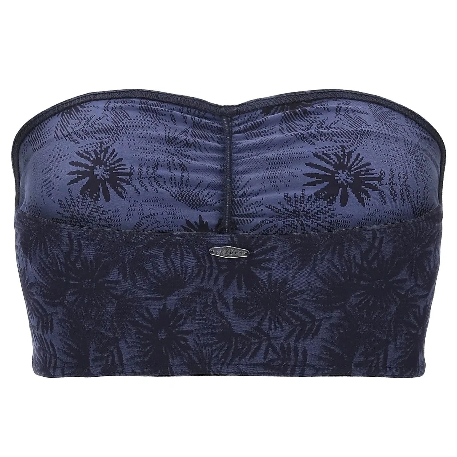 Bandeau Top - Blue Floral - Image 5