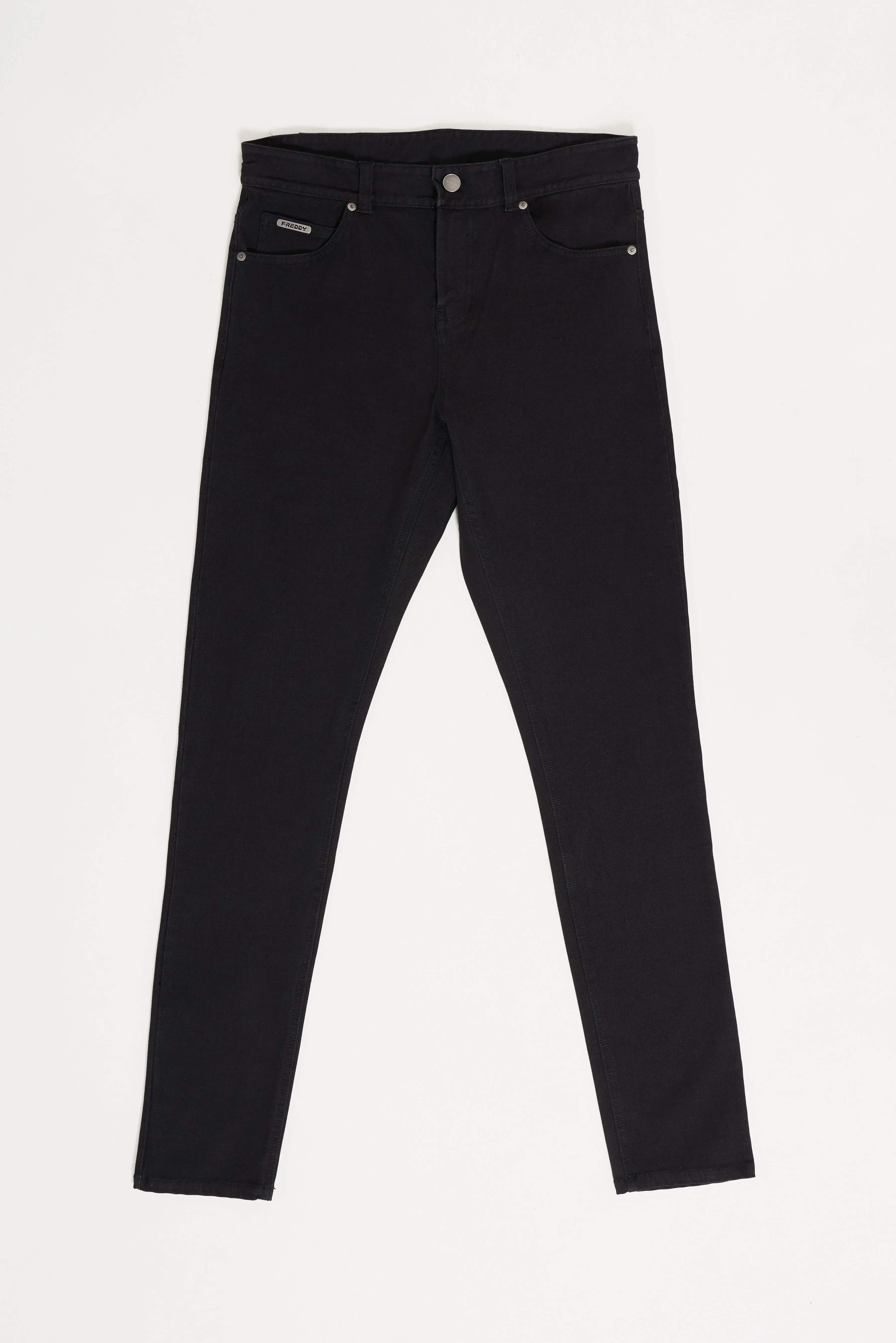 Freddy Men’s Jeans - Jet Black with Black Stitching - Image 8