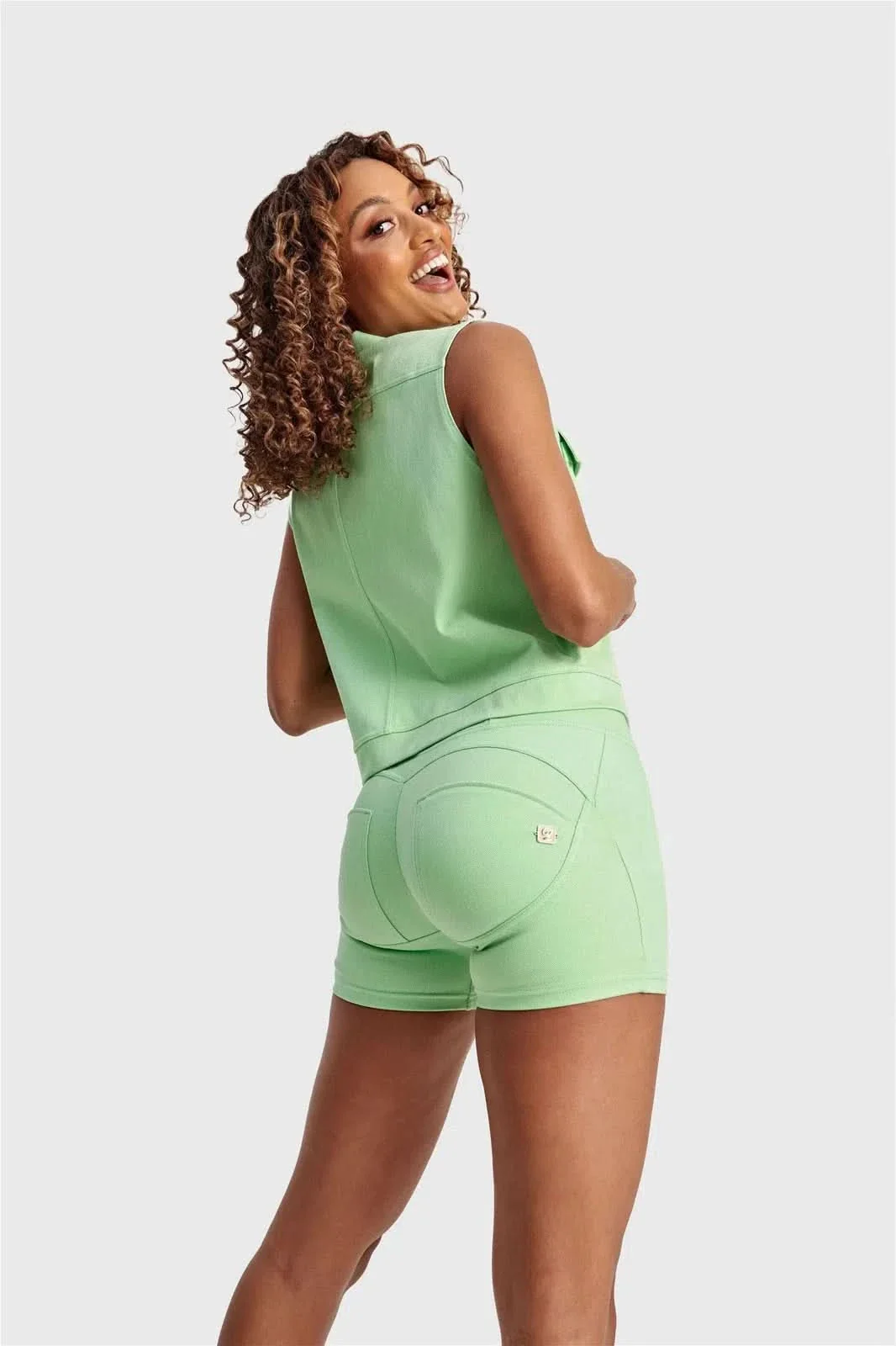 Pastel Vest - Green - Image 8