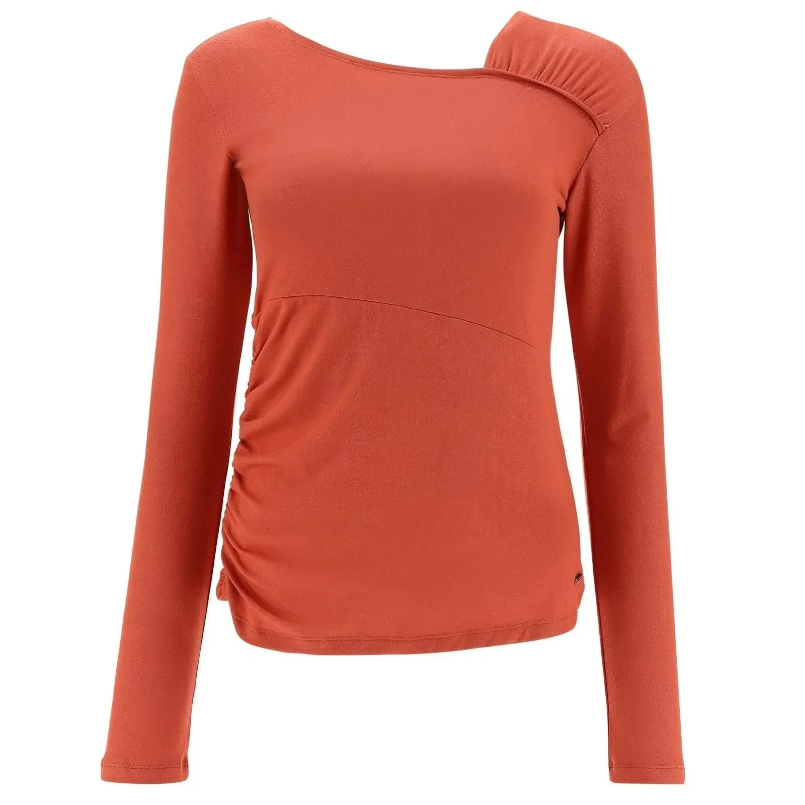 Asymmetrical Top - Burnt Orange - Image 3