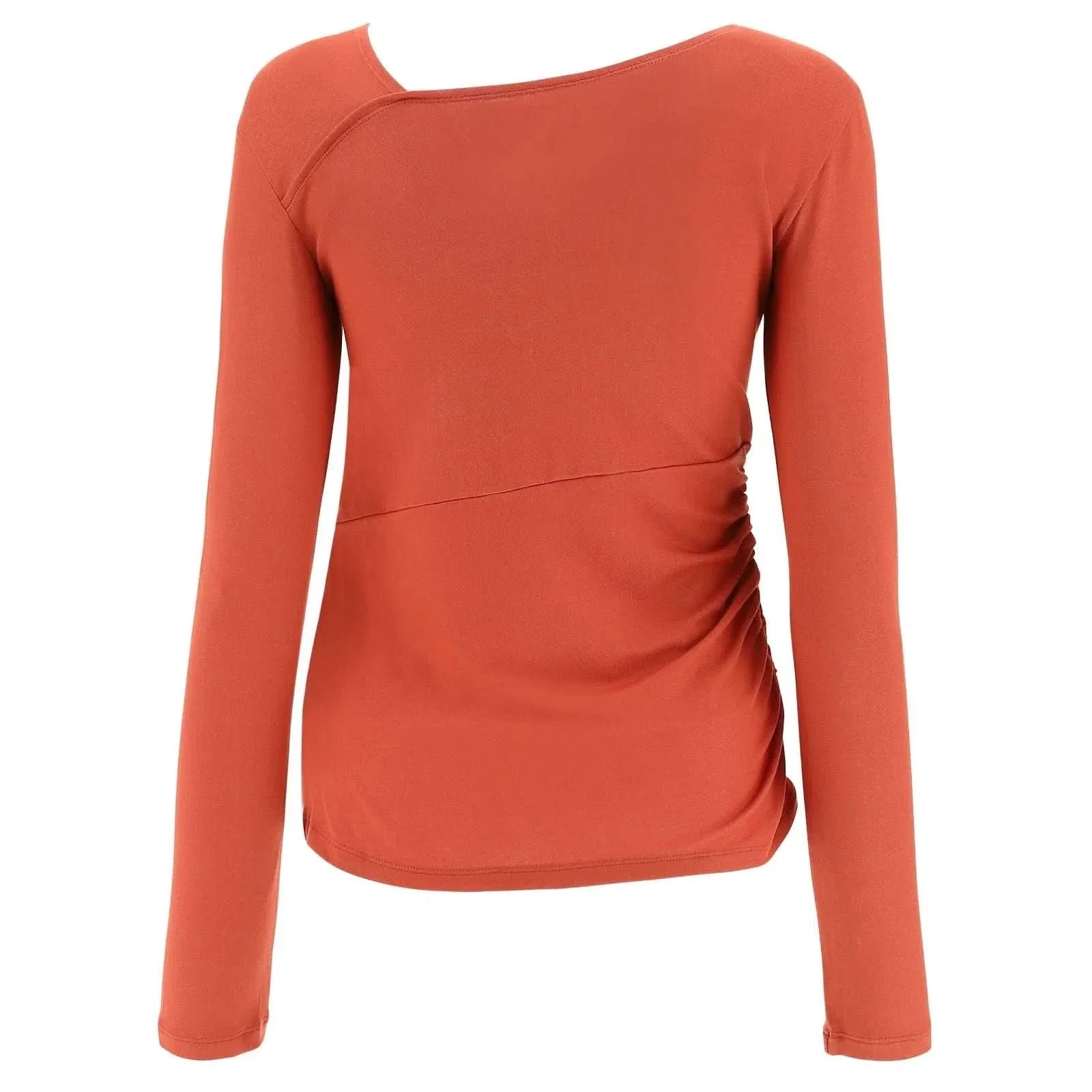 Asymmetrical Top - Burnt Orange - Image 5