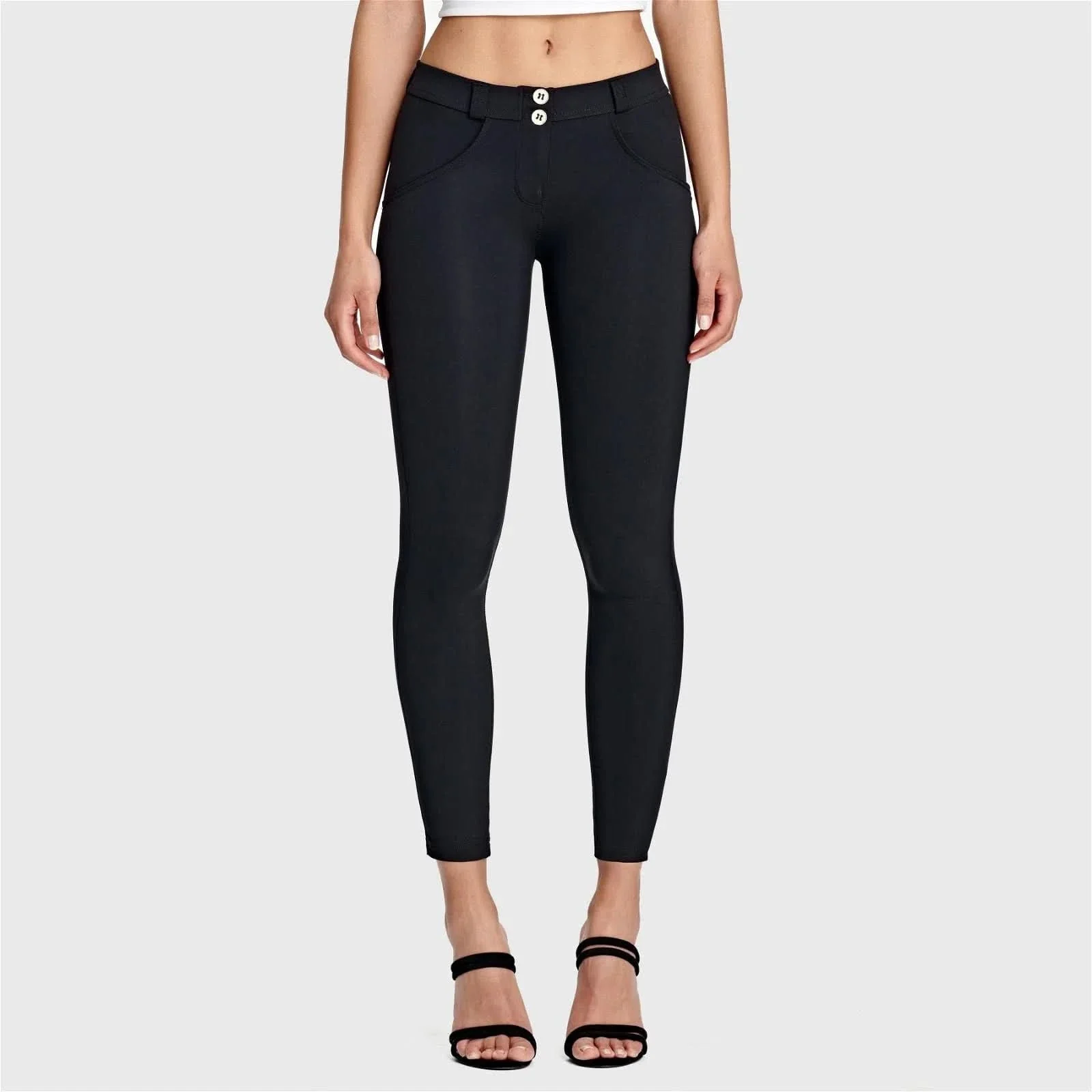 WRUP Diwo Pro - Mid Rise - 7/8 Length - Black - Image 3