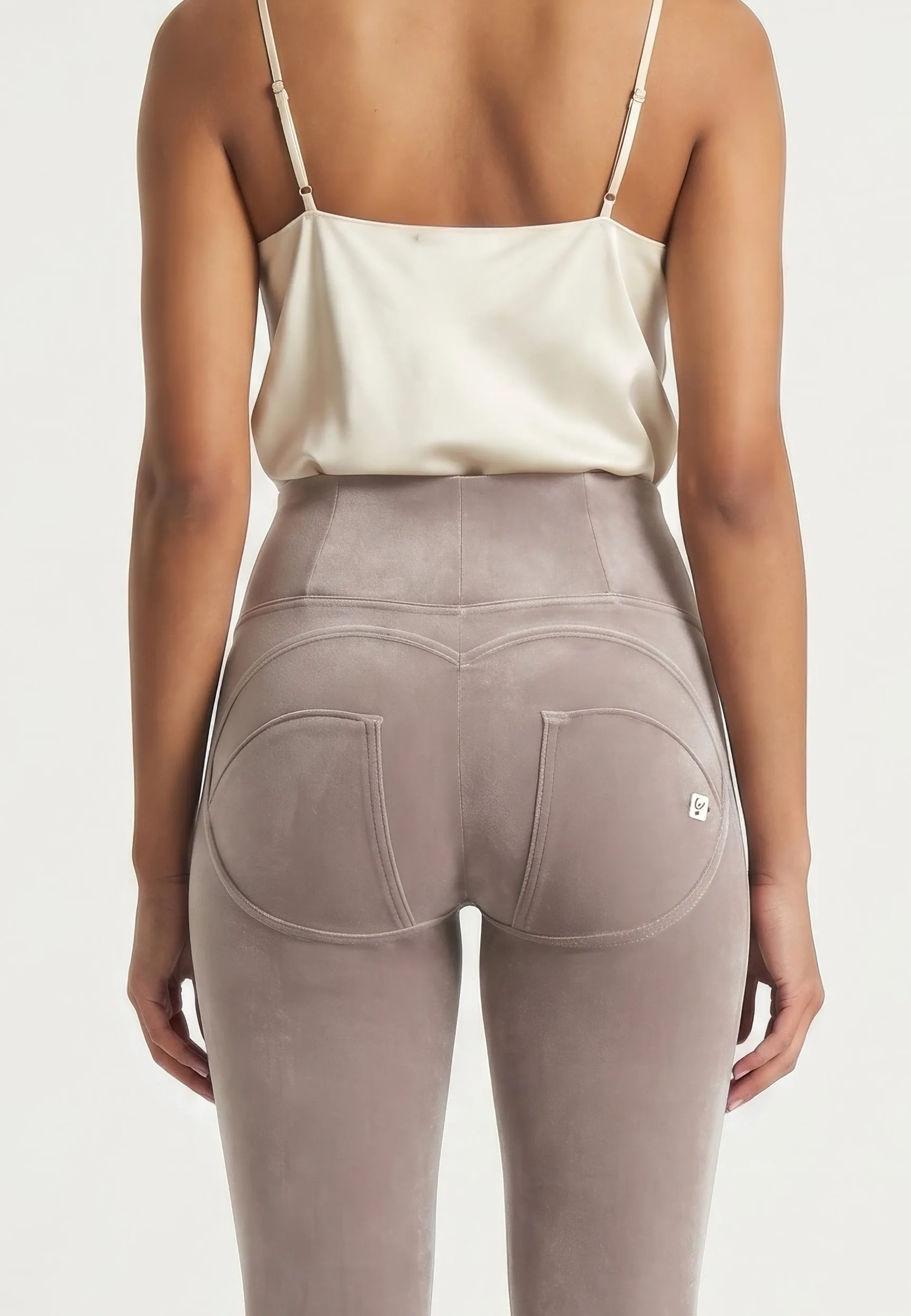 WRUP Velvet - High Waisted - Full Length - Mink - Image 6